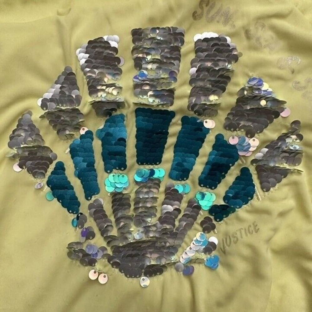 Cat and jack flip sequin mermaid,‎ one piece swimsuit, size 14 - Picture 9 of 11